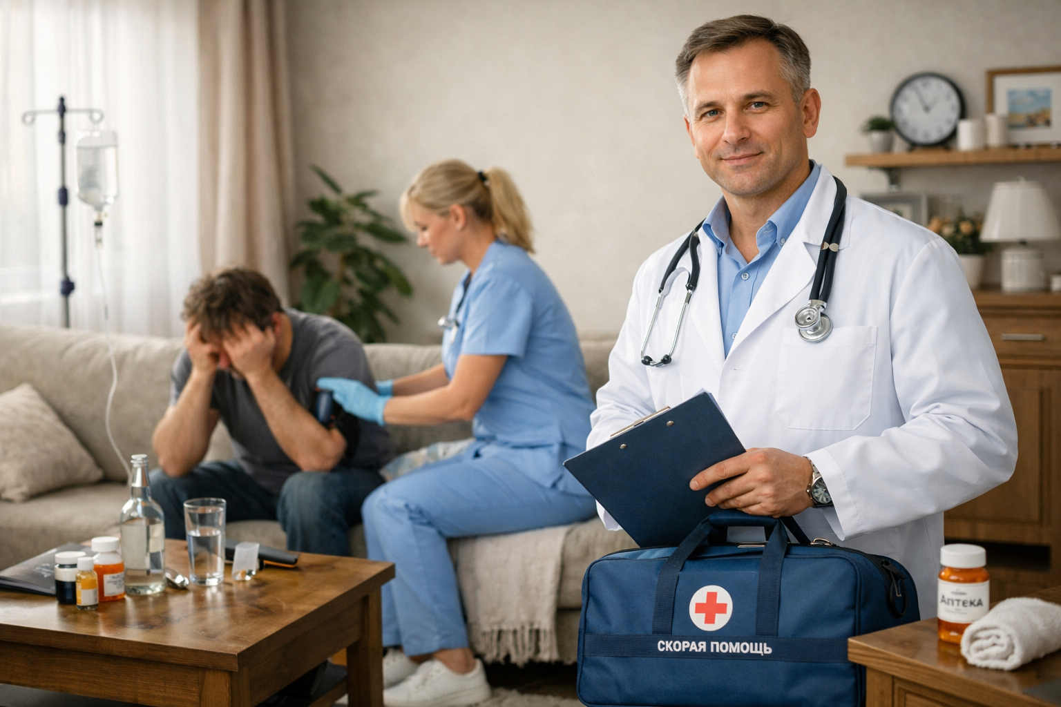 Когда после запоя нужно вызывать нарколога: важные признаки